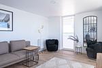 Wohnzimmer - Apartment 12 - Top-Hundeurlaub