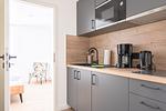 Küche / Küchenzeile - Apartment 12 - Top-Hundeurlaub
