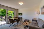 Wohnzimmer - Boddenweite 1 - Top-Hundeurlaub