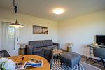 Wohnzimmer - Boddenweite 4 - Top-Hundeurlaub