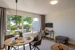 Wohnzimmer - Boddenweite 3 - Top-Hundeurlaub