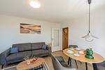 Wohnzimmer - Boddenweite 3 - Top-Hundeurlaub