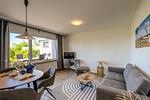 Wohnzimmer - Boddenweite 5 - Top-Hundeurlaub