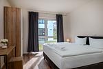 Schlafzimmer - Boddenhörn 07 - Top-Hundeurlaub