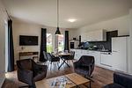 Wohnzimmer - Boddenhörn 01 - Top-Hundeurlaub