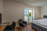 Schlafzimmer - Johouse Zimmer 01 - Top-Hundeurlaub