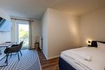 Schlafzimmer - Johouse Zimmer 05 - Top-Hundeurlaub