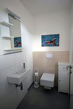 Badezimmer - Strandburg - Top-Hundeurlaub