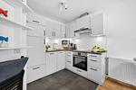 Küche / Küchenzeile - Ferienwohnung ''Buntfisch'' - Schönberger Strand - Top-Hundeurlaub