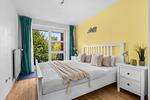 Schlafzimmer - Ferienwohnung ''Buntfisch'' - Schönberger Strand - Top-Hundeurlaub