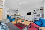 Wohnzimmer - Ferienwohnung ''Buntfisch'' - Schönberger Strand - Top-Hundeurlaub