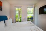 Schlafzimmer - Strandhaus Apartment 01 - Top-Hundeurlaub