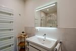 Badezimmer - Strandhaus Apartment 01 - Top-Hundeurlaub