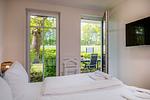 Schlafzimmer - Strandhaus Apartment 01 - Top-Hundeurlaub