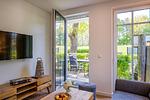 Gartenblick - Strandhaus Apartment 01 - Top-Hundeurlaub
