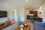 Wohnzimmer - Strandhaus Apartment 02 - Top-Hundeurlaub