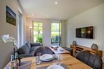 Wohnzimmer - Strandhaus Apartment 03 - Top-Hundeurlaub