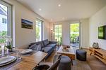 Wohnzimmer - Strandhaus Apartment 03 - Top-Hundeurlaub