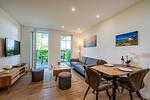 Wohnzimmer - Strandhaus Apartment 04 - Top-Hundeurlaub