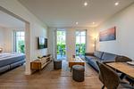 Wohnzimmer - Strandhaus Apartment 04 - Top-Hundeurlaub