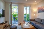 Wohnzimmer - Strandhaus Apartment 04 - Top-Hundeurlaub
