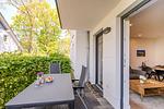Terrasse - Strandhaus Apartment 04 - Top-Hundeurlaub