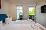 Schlafzimmer - Strandhaus Apartment 05 - Top-Hundeurlaub