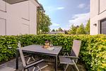 Terrasse - Strandhaus Apartment 05 - Top-Hundeurlaub