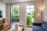 Gartenblick - Strandhaus Apartment 05 - Top-Hundeurlaub