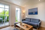 Wohnzimmer - Strandhaus Apartment 05 - Top-Hundeurlaub