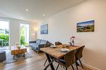 Wohnzimmer - Strandhaus Apartment 05 - Top-Hundeurlaub
