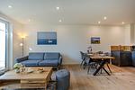 Wohnzimmer - Strandhaus Apartment 05 - Top-Hundeurlaub
