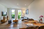 Wohnzimmer - Strandhaus Apartment 05 - Top-Hundeurlaub