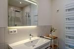 Badezimmer - Strandhaus Apartment 06 - Top-Hundeurlaub