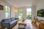 Wohnzimmer - Strandhaus Apartment 06 - Top-Hundeurlaub