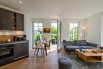 Wohnzimmer - Strandhaus Apartment 07 - Top-Hundeurlaub