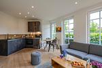 Wohnzimmer - Strandhaus Apartment 07 - Top-Hundeurlaub