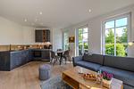 Wohnzimmer - Strandhaus Apartment 07 - Top-Hundeurlaub