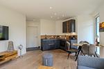 Wohnzimmer - Strandhaus Apartment 07 - Top-Hundeurlaub