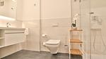 Badezimmer - Strandhaus Apartment 10 - Top-Hundeurlaub