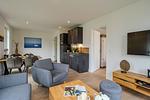 Wohnzimmer - Strandhaus Apartment 11 - Top-Hundeurlaub