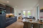 Küche / Küchenzeile - Strandhaus Apartment 11 - Top-Hundeurlaub