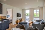 Wohnzimmer - Strandhaus Apartment 11 - Top-Hundeurlaub