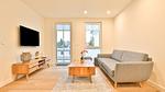 Wohnzimmer - Strandhaus Apartment 12 - Top-Hundeurlaub