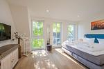 Schlafzimmer - Strandhaus Apartment 16 - Top-Hundeurlaub