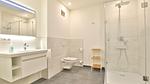Badezimmer - Strandhaus Penthouse (Seeblick) - Top-Hundeurlaub