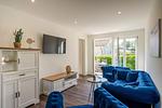 Wohnzimmer - Haus Westwind 1 - Top-Hundeurlaub