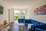Wohnzimmer - Haus Westwind 1 - Top-Hundeurlaub
