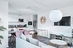 Wohnzimmer - Dünenquartier Apartment 01 - Top-Hundeurlaub