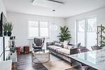Wohnzimmer - Dünenquartier Apartment 01 - Top-Hundeurlaub